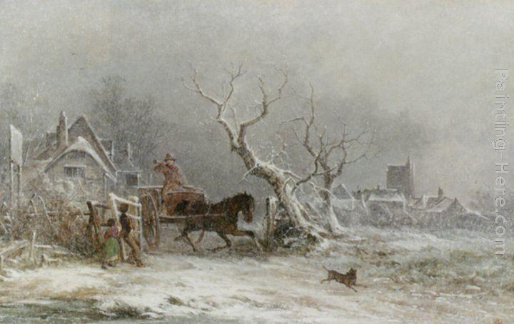 George Augustsus Williams A Snow Storm